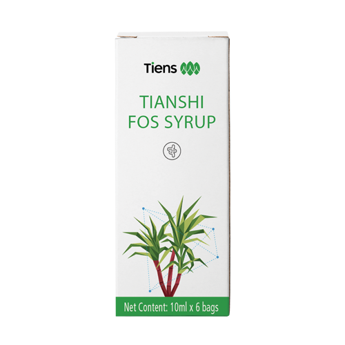 TIENS FOS Sirup - Pentru confort intestinal - 6 plicuri x 10 ml ( 60 ml)