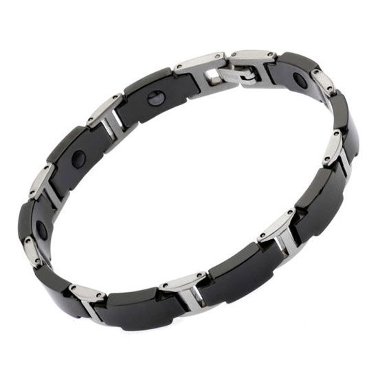BraceletBlack@2x Brățară bioenergetică Crystal Black pentru bărbați - Poart-o. Simte diferența. Inspiră putere