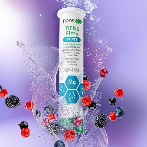 TIENS Fizzy Forte - Energie și vitalitate - 14 comprimate efervescente x 5 g (70 g)